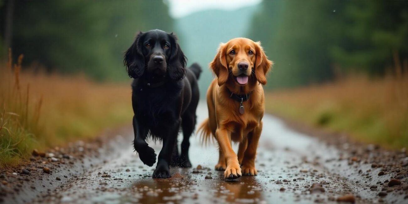 Katie and Chloe returning home after rescuing the family